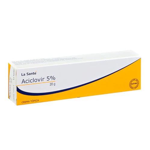 Aciclovir 0.05 Crema 20G X1u